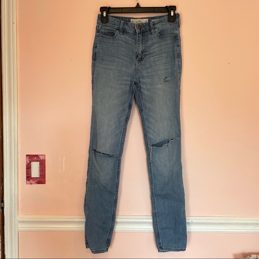 Hollister high-rise super skinny jeans (vintage)